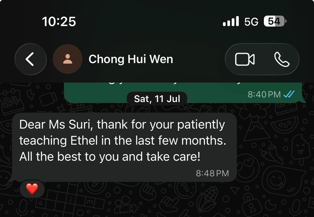 Parent review